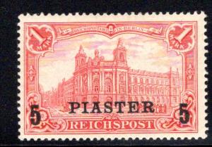 German Offices in Turkey #28, mint lightly hinged, signed