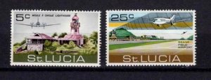 St Lucia 1971 Opening of Beane Field Airport Set [Unused]