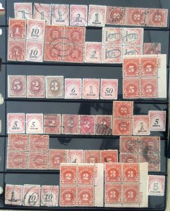 Small Collection Postage Due Lot - Mixed Condition