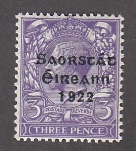 Ireland # 49, Overprinted Stamp, Mint Hinged, 1/3 Cat.