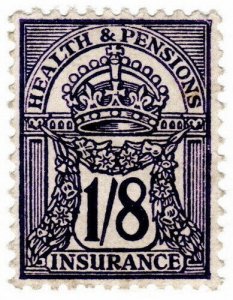 (I.B) George V Revenue : Health & Pensions Insurance 1/8d