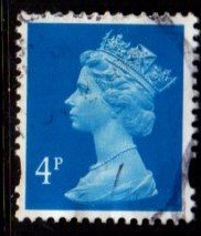 Great Britain - #MH247 Machin Queen Elizabeth II - Used