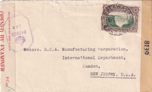 1943, Bulawayo, Southern Rhodesia to Camden, NJ, See Remark (C4533)