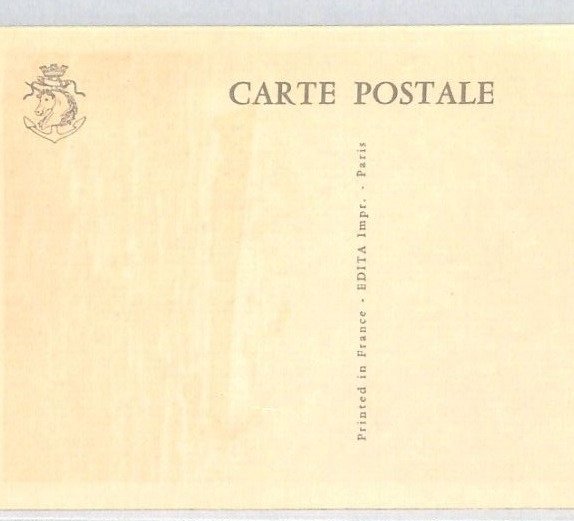 FRANCE AUSTRALIA TAHITI Art Postcard Shipping Advert MESSAGERIES MARITIME PF238