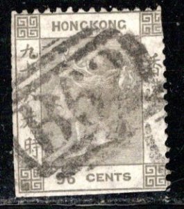 Hong Kong Scott # 23, used