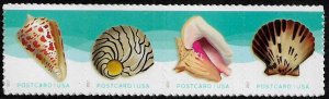 United States #5166a MNH Strip - Seashells (c)