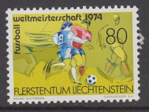 Liechtenstein 549 Soccer MNH VF