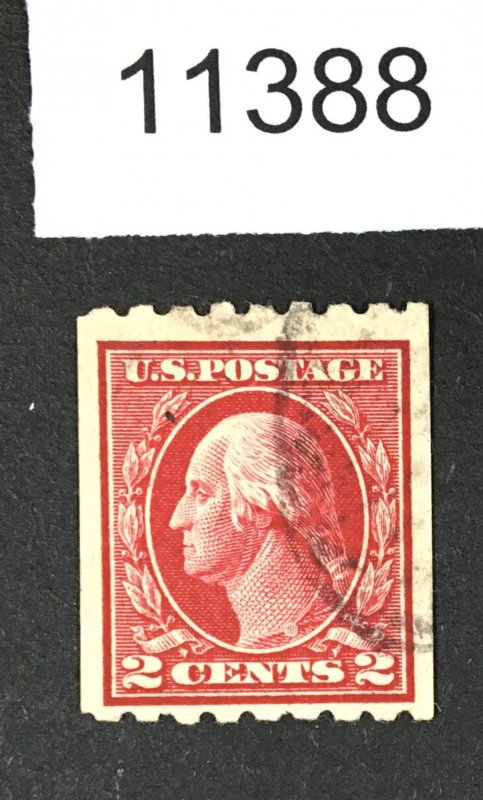 MOMEN: US STAMPS # 411 USED LOT #11388