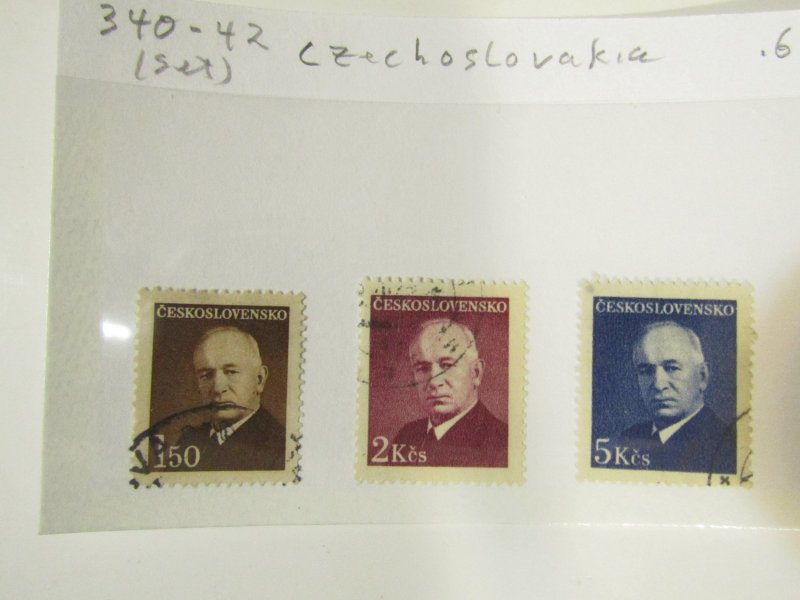 Czechoslovakia 340-342