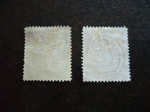 Stamps - British East Africa - Scott# 15,25 - Mint Hinged Part Set of 2 Stamps