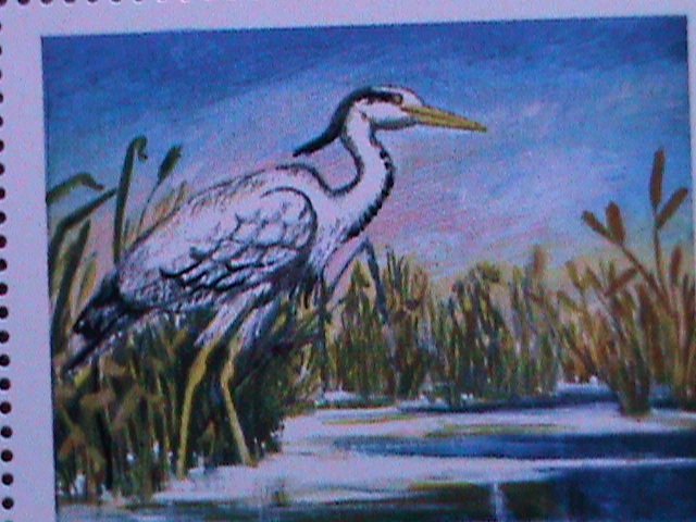 ​SCOTLAND-STAFFA-BEAUTIFUL LOVELY BIRD & FISH MNH S/S VF WE SHIP TO WORLDWIDE