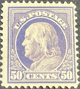 U.S.# 422-MINT/HINGED--SINGLE--VIOLET--1912