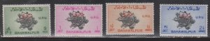 BAHAWALPUR Scott # O25-8 MH - UPU 1949 With Overprint