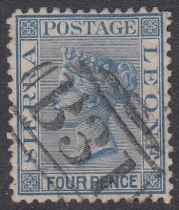 Sierra Leone 9 Used CV $45.00