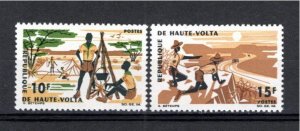 Upper Volta 1966 MNH Sc 168-9
