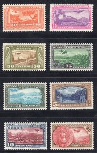 MOMEN: MEXICO SC #C54-C61 1934 PRESTINE SET MINT OG NH VF/XF LOT #60005-1