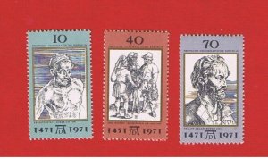 Germany(DDR) #1298-1300  MVFLH OG   Paintings   Free S/H