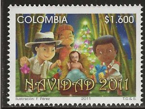 Colombia 2011, Scott 1369, Christmas 2011