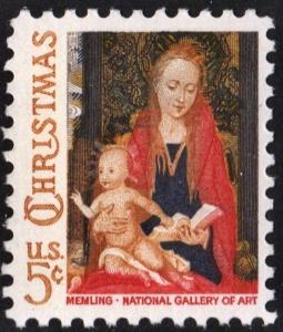 SC#1321 5¢ Madonna & Child Issue (1966) MNH