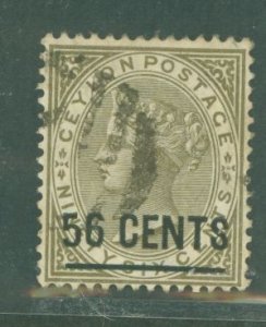 Ceylon #129 Used