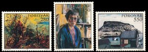 Faroe Islands 1985 Scott #127-129 Mint Never Hinged