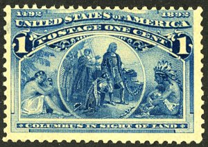 U.S. #230 MINT OG LH THIN