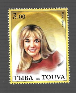 Tauva 2001 - MNH - Cinderella - Famous Singers - Britney Spears *