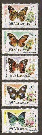 St Vincent #523-7 Mint SPECIMEN