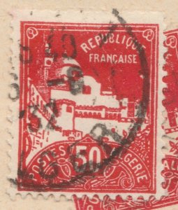 FRENCH COLONY ALGERIA 1927-30 50c Used Stamp A29P25F33166-