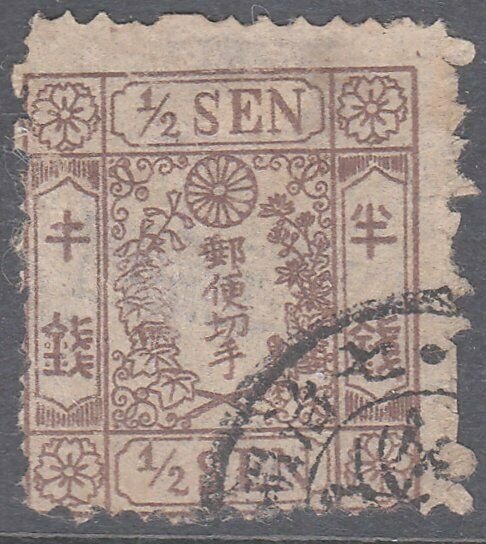 JAPAN  An old forgery of a classic stamp....................................C987