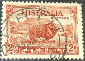 AUSTRALIA # 147-USED--SINGLE--1934