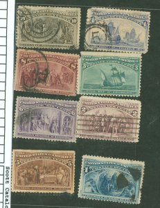 United States #230-37 Used Single