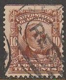 U.S. 307, 10¢ USED. F-VF. (354)