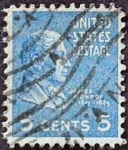 US stamp #810 used