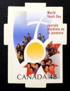 Canada 2002, WORLD YOUTH DAY self adhesive   MNH Single # 1957