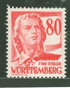 Germany/Wurttemberg (8N) #8N36 Unused Single