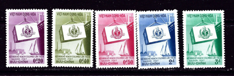 South Vietnam 68-72 NH 1957 set