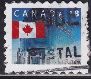 Canada 1931 Flag Over Canada Post HQ - Faint Tag 2002