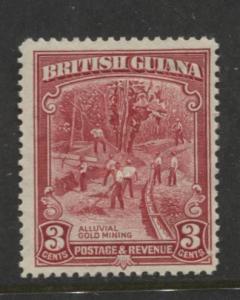 British Guiana - Scott 212 - KGV- Definitive -1934 - VFU - Single 3c Stamp