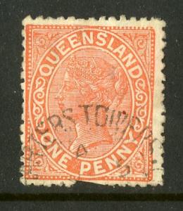 QUEENSLAND 57 USED SCV $10.00 BIN $3.50 ROYALTY