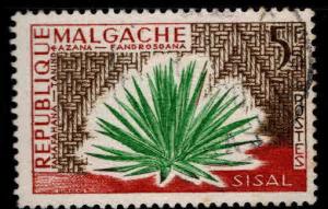Madagascar Scott 311 Used 1960 Sisal stamp