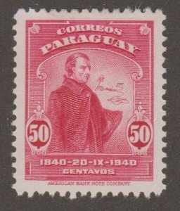Paraguay 382 Jose Francia - MH