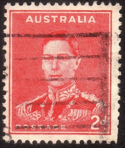 1938, Australia 2p Used, Sc 182