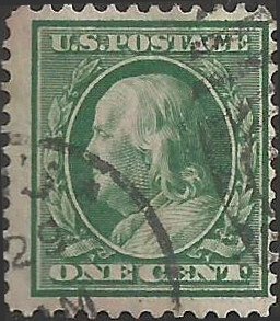 # 331 Used Green Ben Franklin