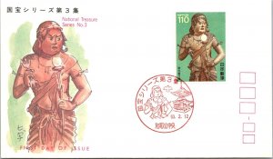 Japan FDC 83.2.12 - National Treasure Series No. 3 - F30691