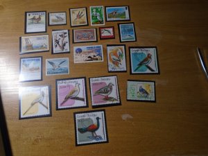 Birds  #  26  used / MNH