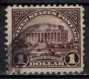 USA - Scott 571 VF-XF w/ Registry Cancel