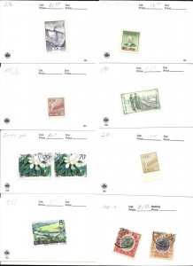 China PRC Lot of 10 Stamps MH & Used - CAT $15.00