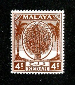 1950 Kedah  Sc# 64 MNH** cv $0.75 ( 8029 BCXX )