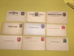 United States early postal cards collection Ref 66641